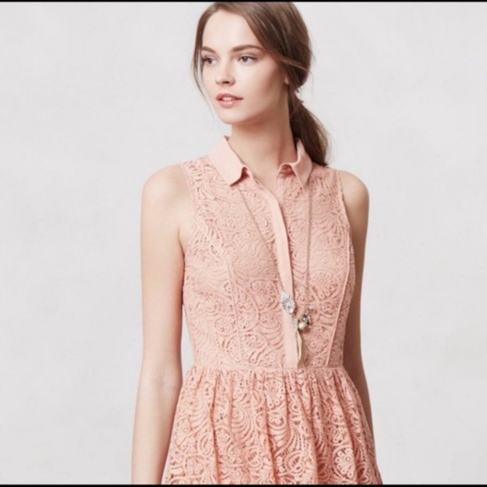 Anthropologie The Addison Story Lace Dress